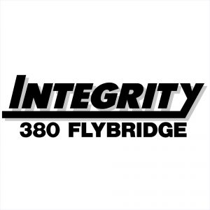 Integrity Boats 380 Flybridge Name Decal