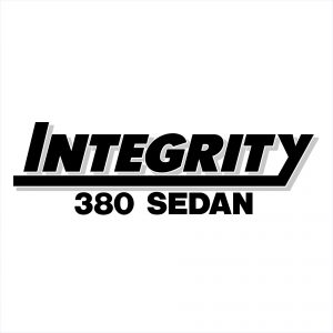 Integrity Boats 380 Sedan Name Decal