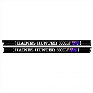 Haines Hunter 580 SLF Long Flag Decal