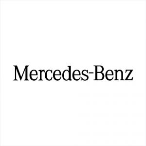 Mercedes Benz Name Decal