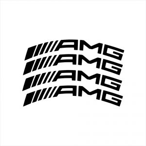 Mercedes AMG Disc Brake Caliper Decals