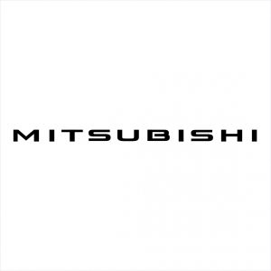 Mitsubishi Name Decal