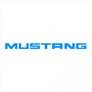 Mustang Name Decal