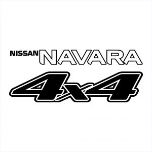 Nissan Navara 4x4 Decal