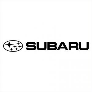 Subaru Name Decal