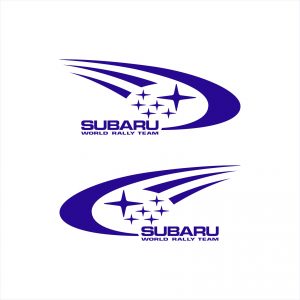 Subaru World Rally Team Decal