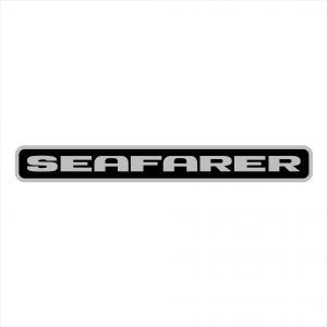 Seafarer Name Chrome Decal #2