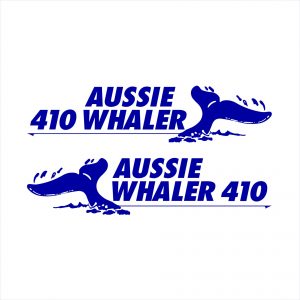 Aussie Whaler 410 Decal