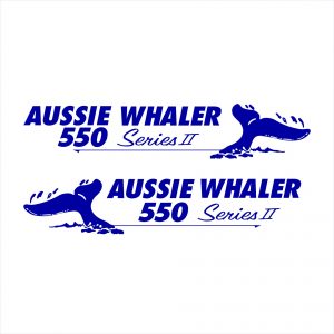 Aussie Whaler 550 Series 2 Decal