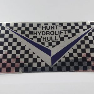 Haines Hunter Hunt Hydrolift Hull Graphic Decal