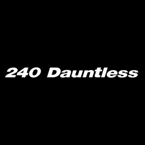Sea Ray 240 Dauntless Decal