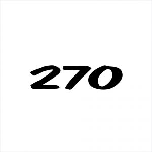 Sea Ray 270 Decal