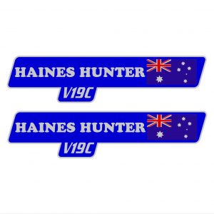 Haines Hunter V19C Old School Decal