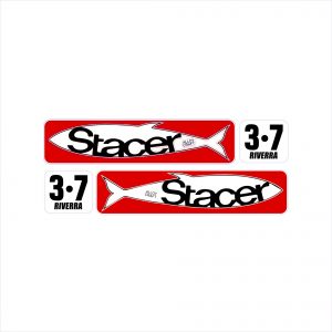 Stacer Boats Alloy Craft w/ 3.7 Riverra Graphic Decal