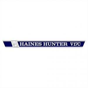 Haines Hunter V17C Long Decal