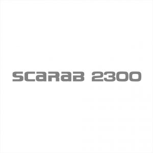 Scarab Boats 2300 Name Decal