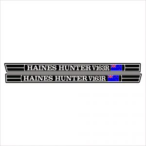 Haines Hunter V163R Long Flag NZ