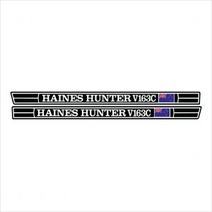 Haines Hunter V163C Long Flag NZ