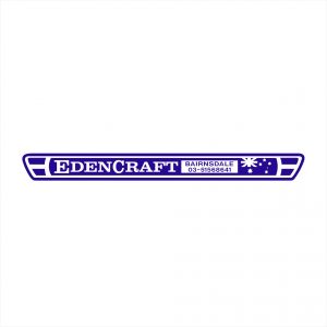 Edencraft Boats Long Decal #3