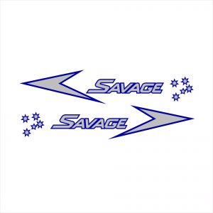 Savage Boats Graphic Decal Kit #2