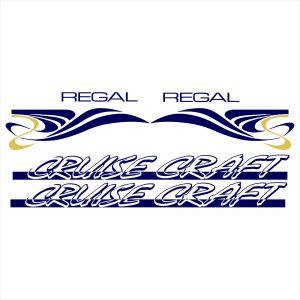 Cruise Craft Regal Decal Kit