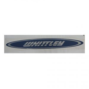 Whittley Boats Domed Oval Decal