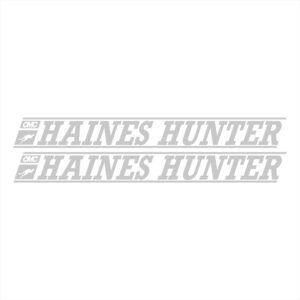 Haines Hunter OMC Long Alternate Decal
