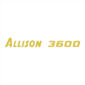 Allison 3600 Name Decal