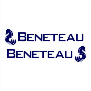 Beneteau Name Decal w/ Graphic