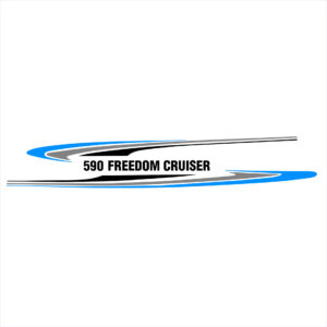 Quintrex Boats 590 Freedom Cruiser Decal Kit