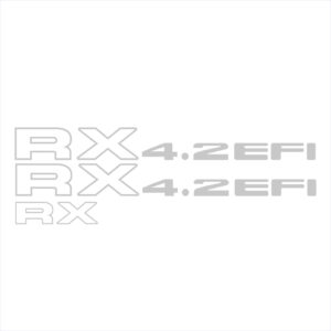 Nissan RX 4.2 EFI Decal Kit