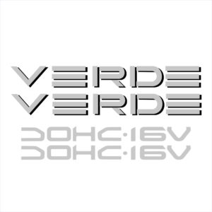Ford Capri Verde Decal Set