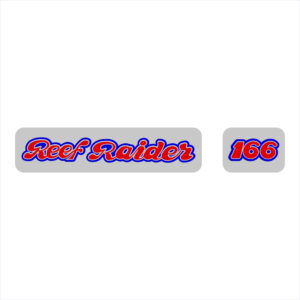 Cruise Craft Reef Raider 166 Decal