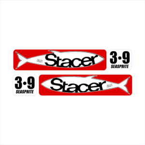 Stacer Boats Alloy Craft w/ 3.9 Seasprite Graphic Decal