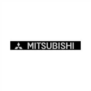Mitsubishi Pajero Rear Latch Decal