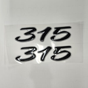 Sea Ray 315 Domed Decal