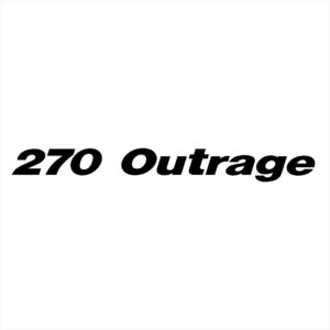 270 Outrage Decal