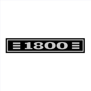 Bullet Boats 1800 Decal