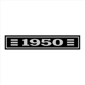 Bullet Boats 1950 Decal