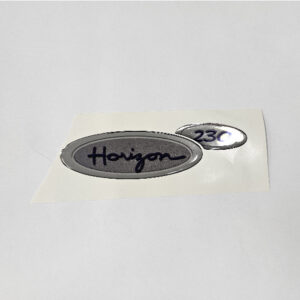 Horizon 230 Domed Resin Decal