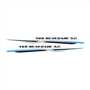 Quintrex Boats 460 Renegade S.C. Decal Kit